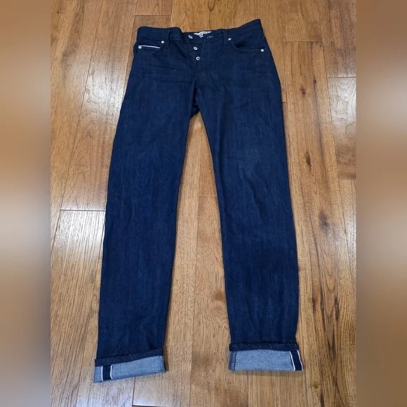 Naked and Famous Spring Garden Selvedge Jeans Super Guy - Picture 4 of 9